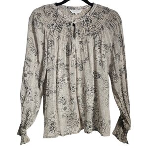 Part Two Katarina Smocked Blouse – Size 32 (XS/S)